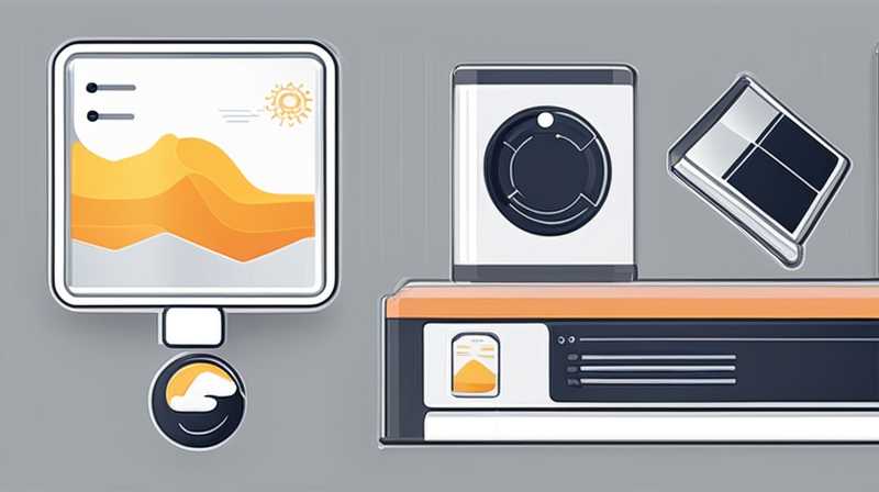 How to connect a solar monitor