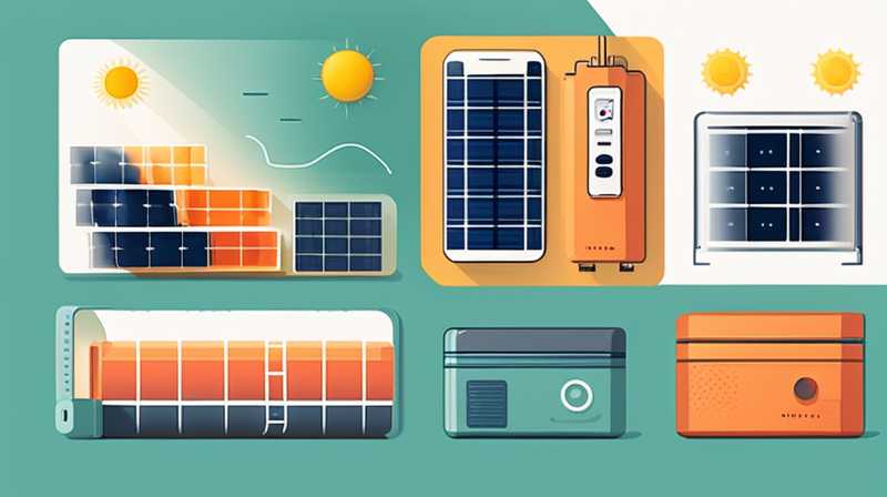 How many watts of solar energy does a 45A battery produce?