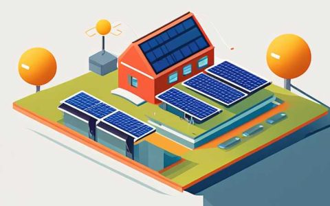 What materials are used in solar power stations?