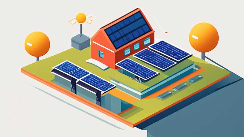 What materials are used in solar power stations?