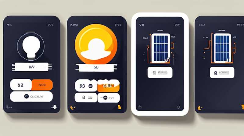 How long can 2 kWh of solar energy be used?