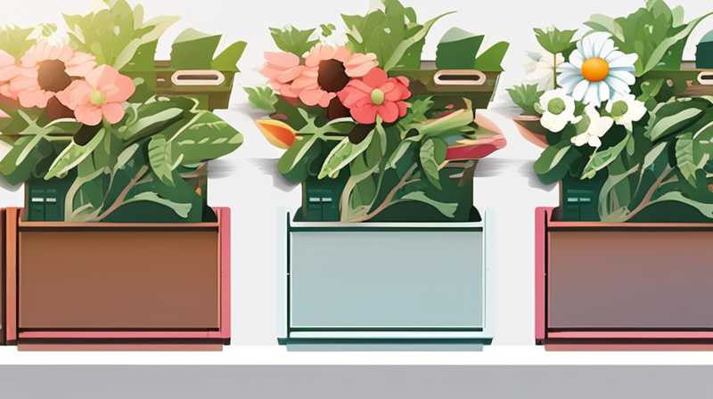 How to install solar light strips in flower boxes