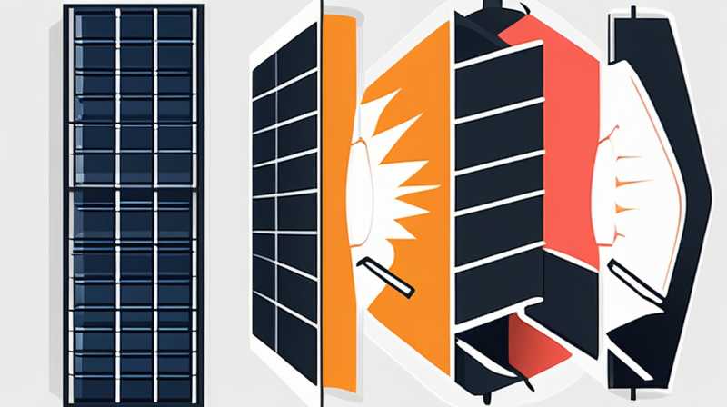 How to remove the LED light on the solar panel