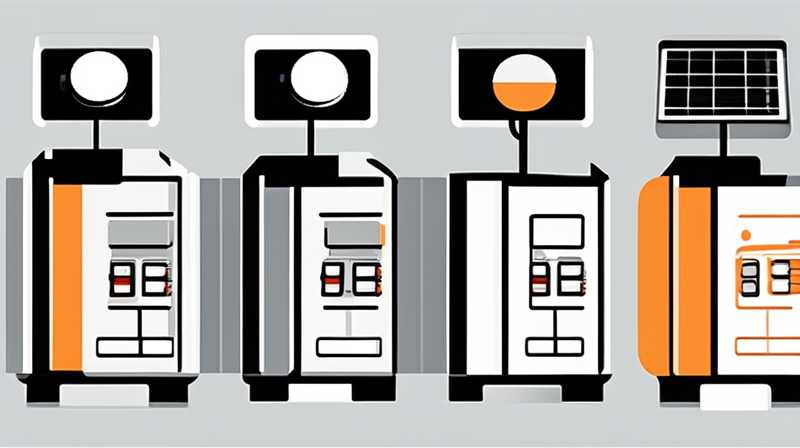 How to set up the solar automatic controller