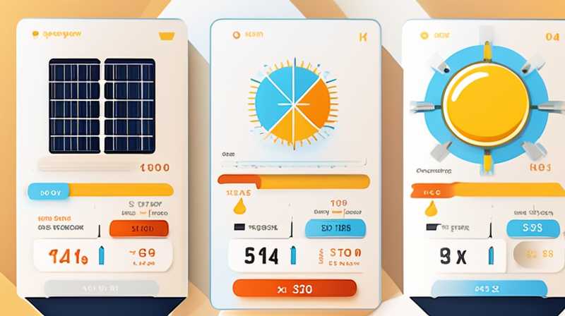 How to calculate the price of solar power generation