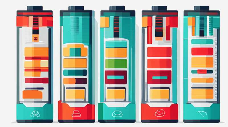 ¿Cuáles son las principales existencias de baterías de almacenamiento de energía?