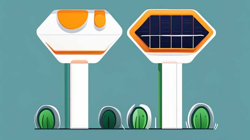 Where can I install solar charging piles?