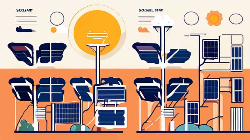 How to connect a two-way solar light