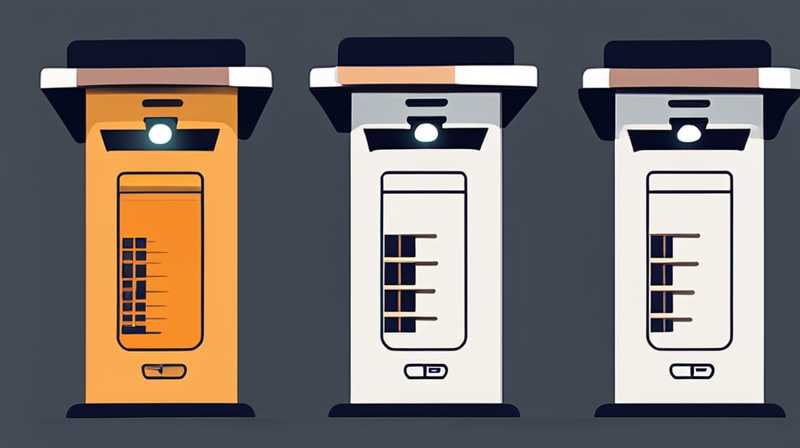 How to test the current of solar street lights