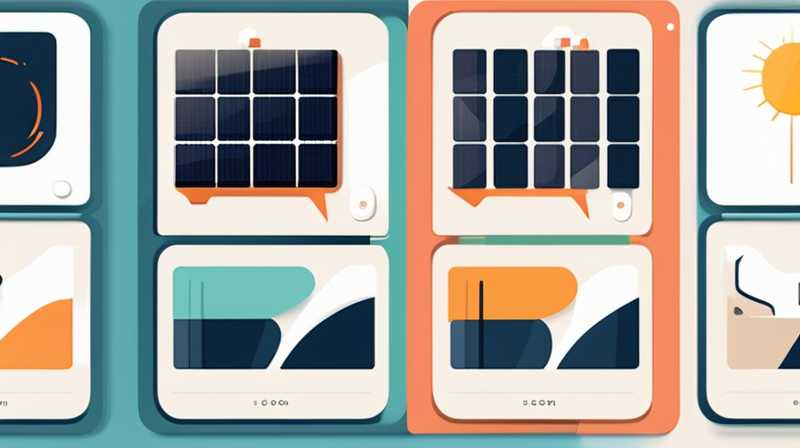 How to connect a large-capacity solar light