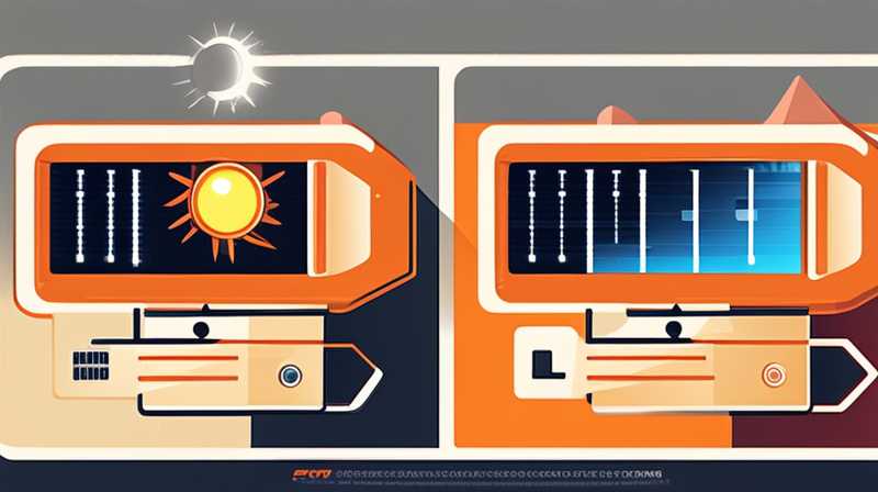 How many volts does a solar flash produce?