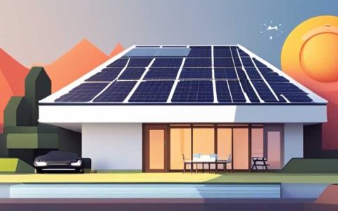 How to install solar energy in a pointed roof villa