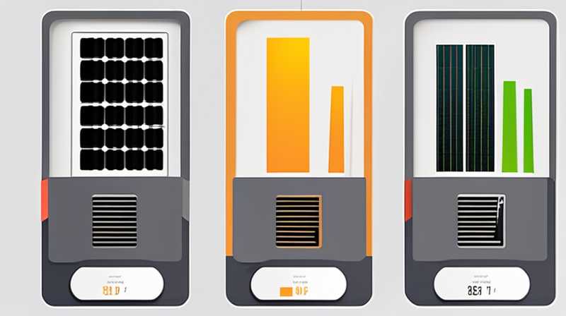 How many watts does a solar panel of 5567cm have?