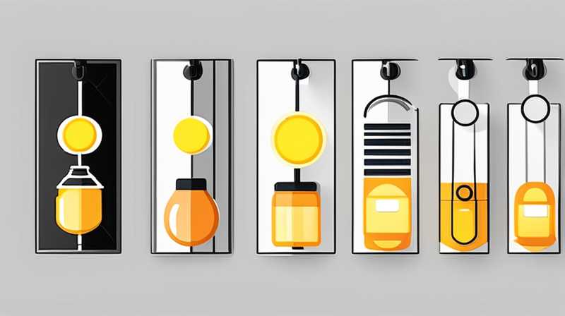 How to change the brightness of solar lights from low brightness to high brightness