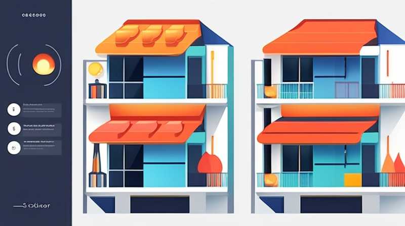 How to place solar panels on the 3rd floor