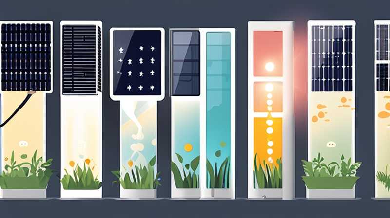 What are the five elements of solar garden lights?