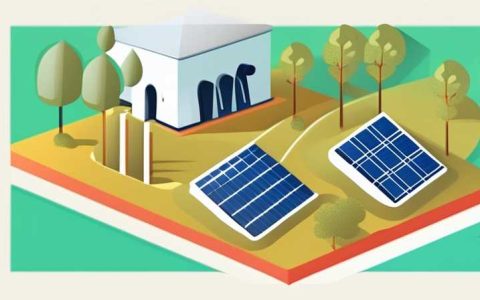 What pollution does a solar plant cause?