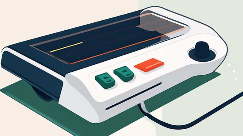 How to connect the controller solar power supply