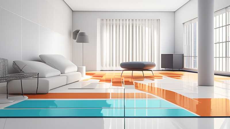 How to clean solar floor heating