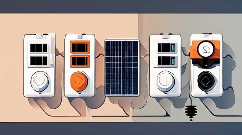 How to connect the solar electronic valve when the wire is broken