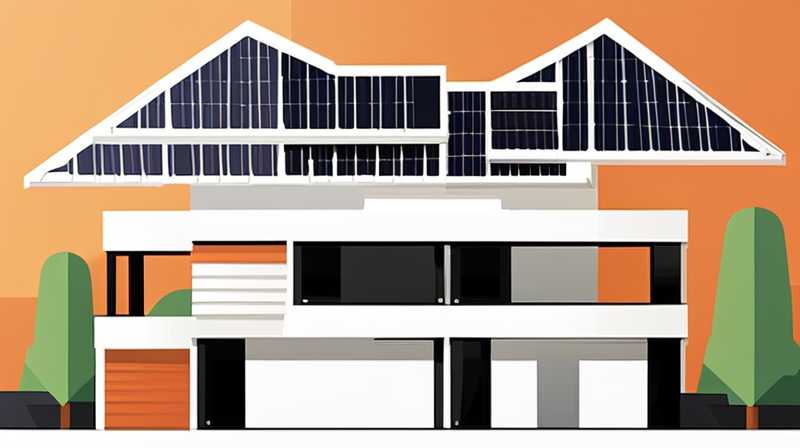 How to deal with solar energy on roof sunshade