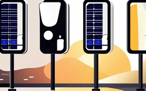 What is the light efficiency of solar led street lights?