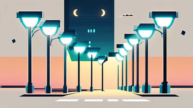 How much does 10 solar street lights cost?