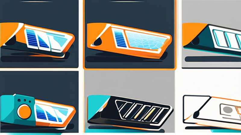 Which is the switch for solar power?