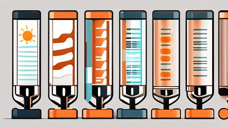 How to tell that the solar tube is a copper tube