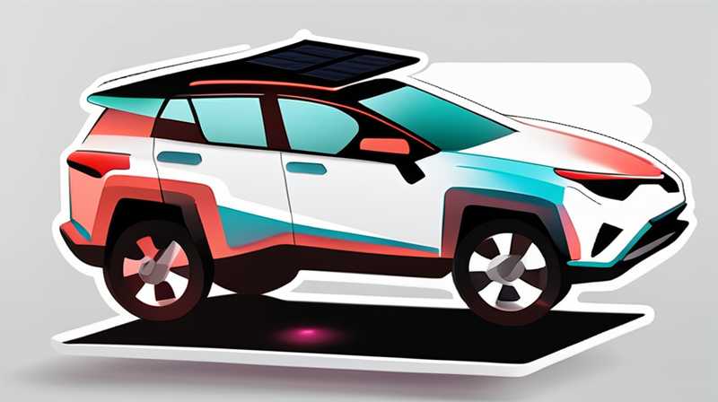 How long does it take for the RAV4 Hybrid to be charged by solar energy?