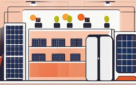 How to hang solar panels in the store?