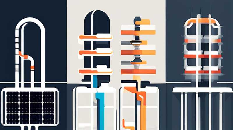 Which pipelines do solar tubes go through?