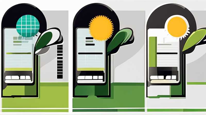 How to check how many liters of solar energy