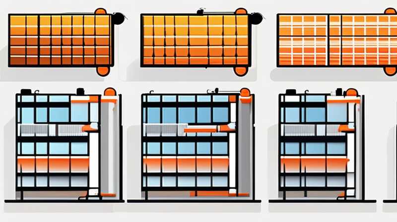 How to disassemble solar photovoltaic integrated panels