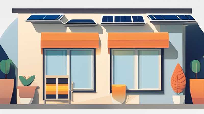 What is a solar awning?