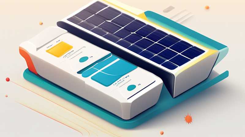 How many centimeters is the small solar cell?