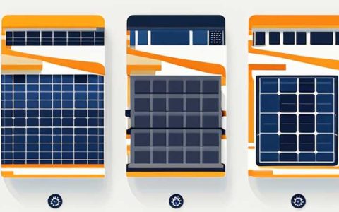 In what direction is the solar panel installed?