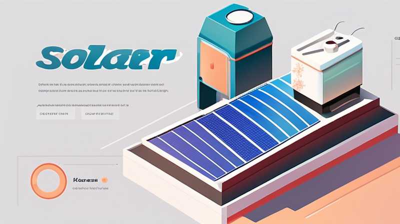 What to do if the solar heater is frozen