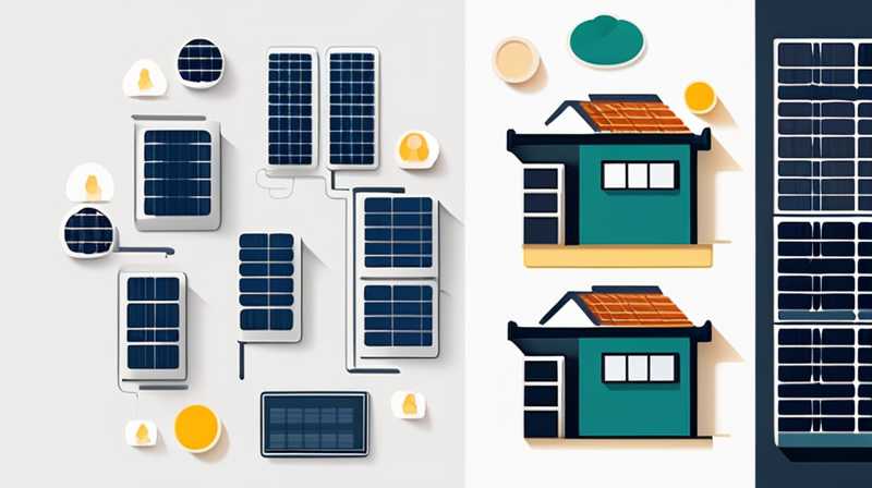 How to connect home solar panels in series