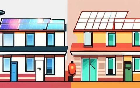 How to connect solar LED floodlights
