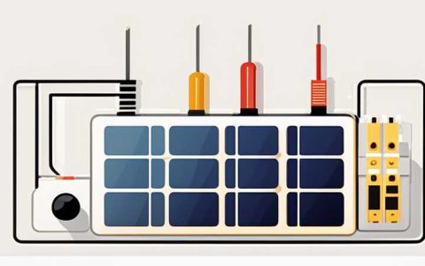 How to connect resistors on solar panels
