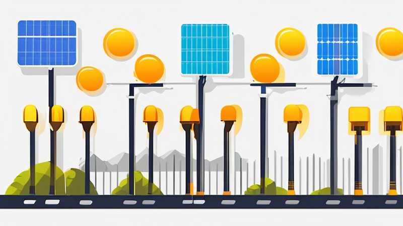 How to tell the wattage of street light solar panels