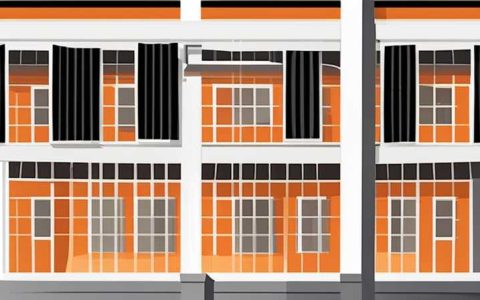 How many watts of solar lights are installed on the balcony