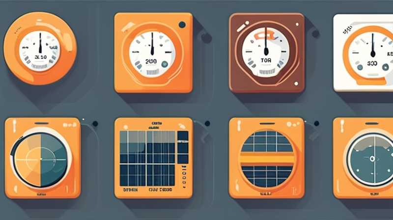 How to use the old solar energy measuring and controlling instrument