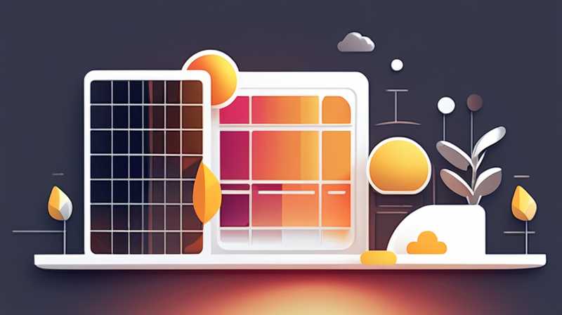 What material does solar energy rely on to emit light?