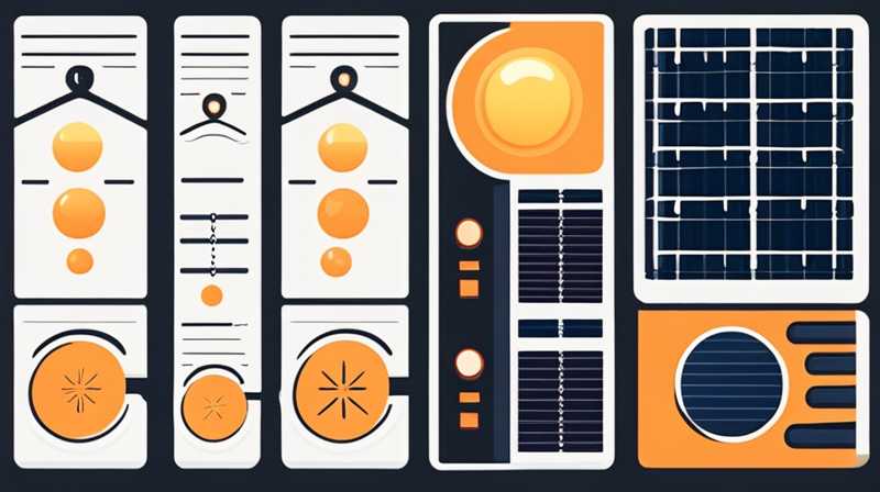 What are the five elements of solar panels?