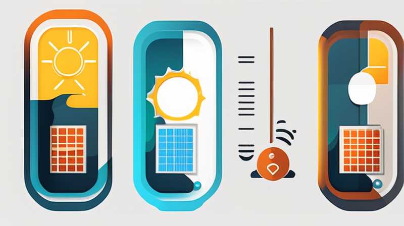 How much does it cost to press solar energy per meter