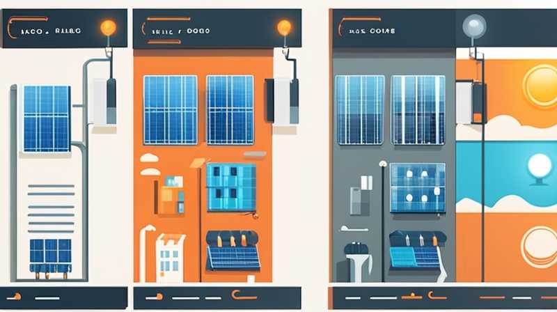 How about solar panels for street lights