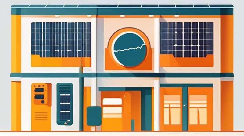 How to decorate and design a solar power station