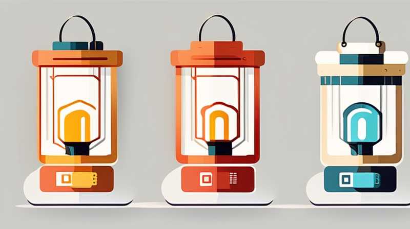 How to connect solar lanterns